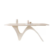 LUXORA DT1273 Minimalist Style 140-160-180cm Sintered Stone Dining Table