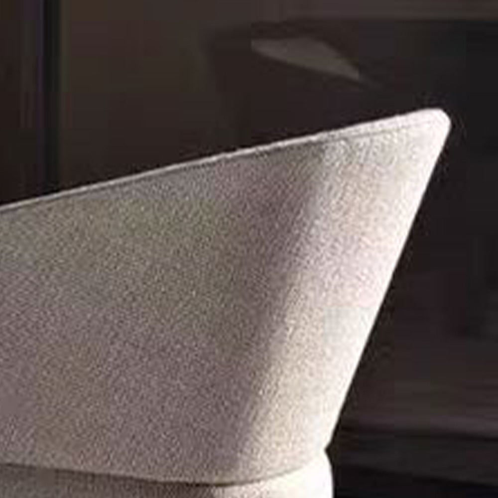 LIVARA EC1005 High-End Design Wooden Frame Black Titanium Steel Leisure Chair