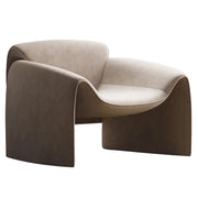 LIVARA EC1007 Velvet High-Density Sponge Crab Leisure Chair