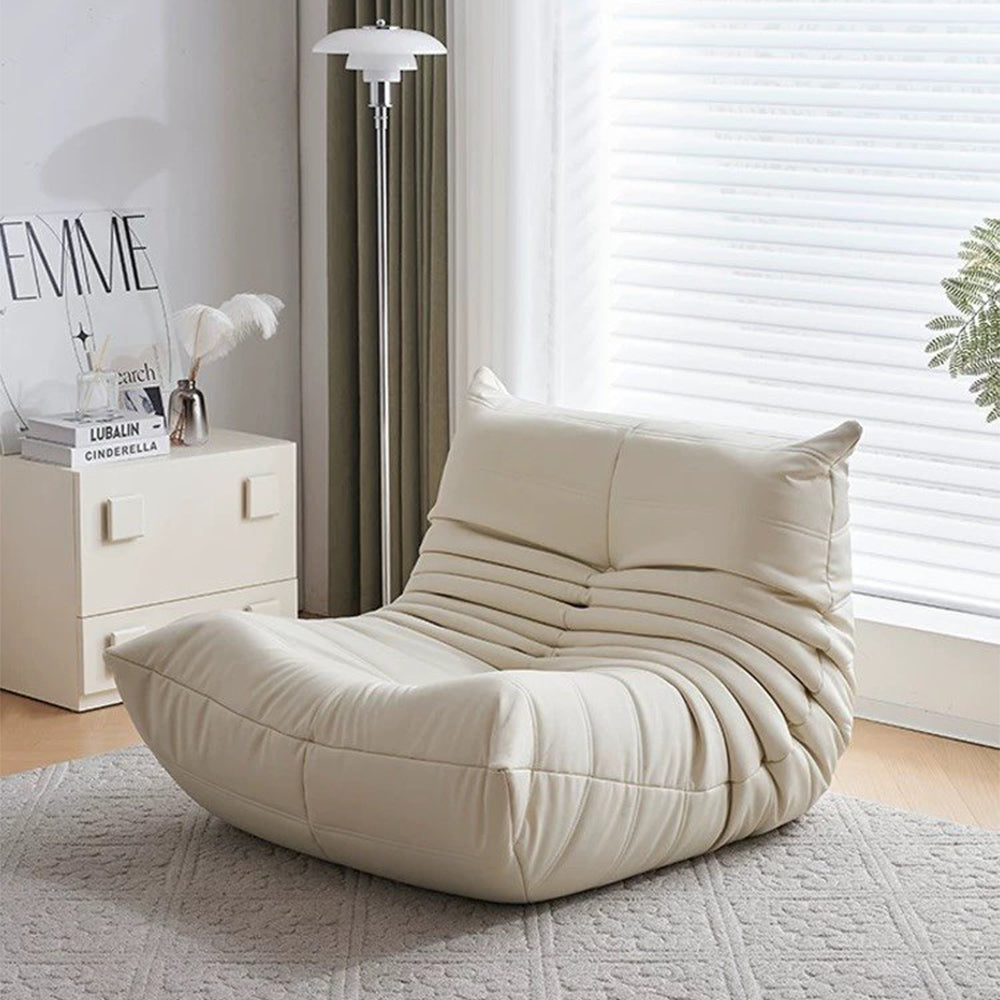 LIVARA EC1017 High-Density Cotton & Velvet Fabric Leisure Chair