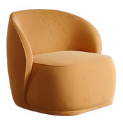 LIVARA EC1023 Shaped Board Solid Wood Frame High-Density Sponge Leisure Chair