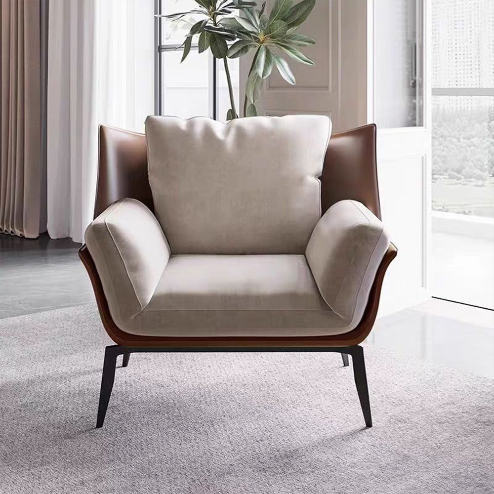 LIVARA EC1032 Minimalist Molded Cotton Morden Leisure Chair