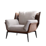 LIVARA EC1032 Minimalist Molded Cotton Morden Leisure Chair