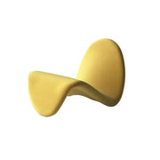 LIVARA EC1034 Tongue-shaped Leisure Chair Velvet Fabric