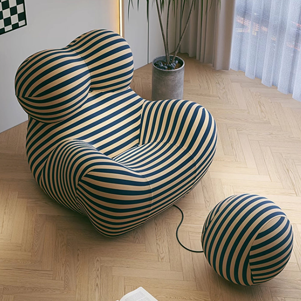 LIVARA EC1041 71/103/120cm Shaped Cotton Leisure Chair/Sofa Stretch Fabric