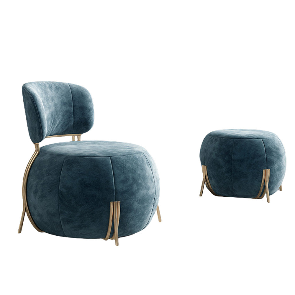 LIVARA EC1045 Iron Frame Foam Filling Leisure Chair