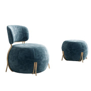 LIVARA EC1045 Iron Frame Foam Filling Leisure Chair