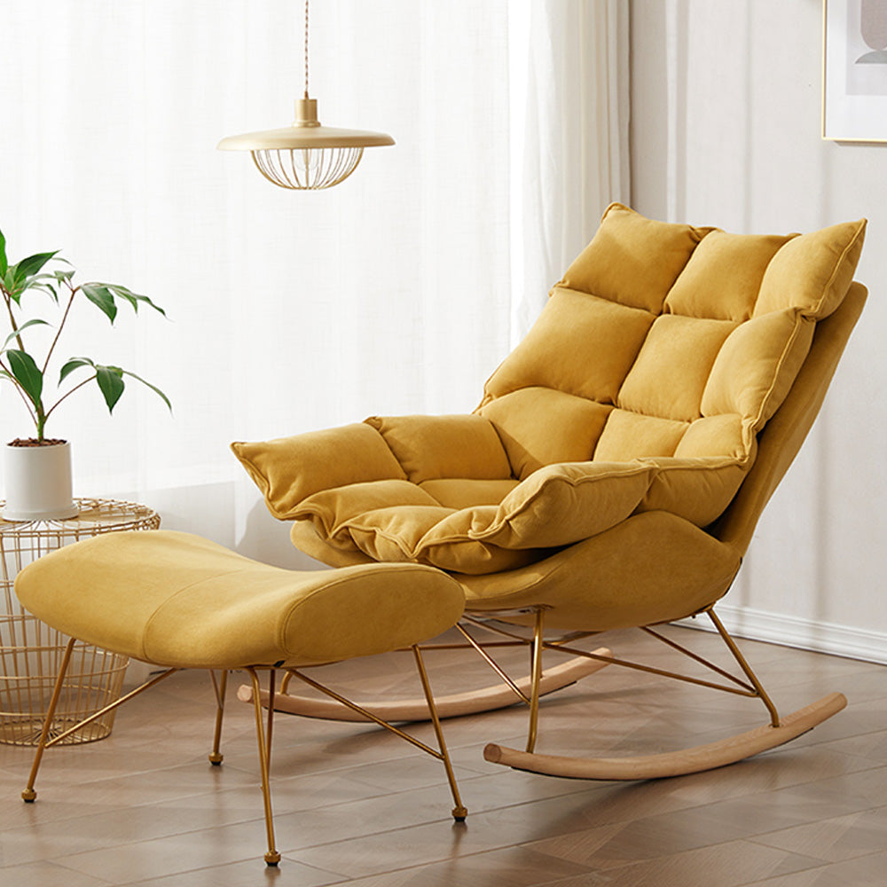 LIVARA EC1047 Wooden Frame High-Resilience Foam Leisure Chair