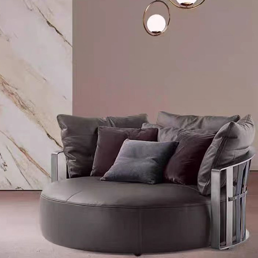 LUXORA EC1050 Bentwood Wooden Frame High-Resilience Foam Leisure Chair