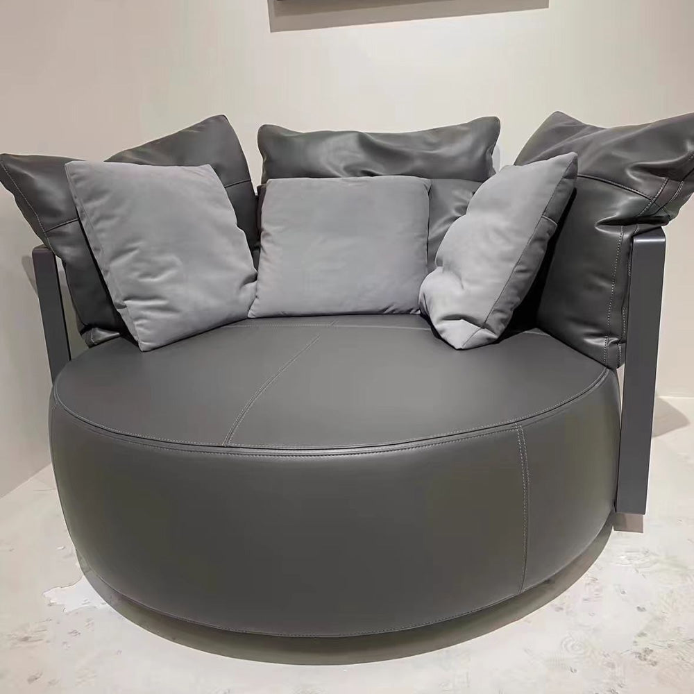 LUXORA EC1050 Bentwood Wooden Frame High-Resilience Foam Leisure Chair