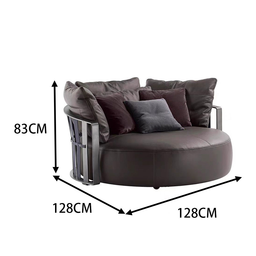 LUXORA EC1050 Bentwood Wooden Frame High-Resilience Foam Leisure Chair