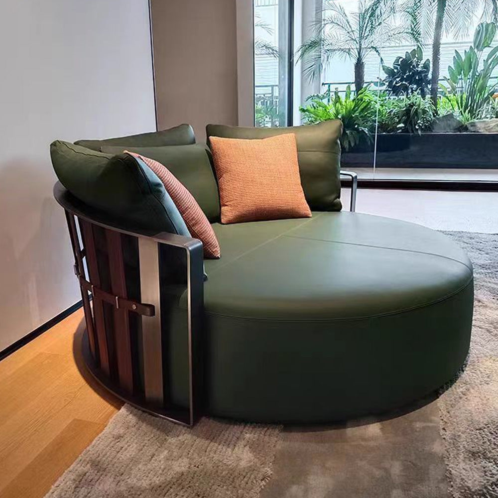 LUXORA EC1050 Bentwood Wooden Frame High-Resilience Foam Leisure Chair