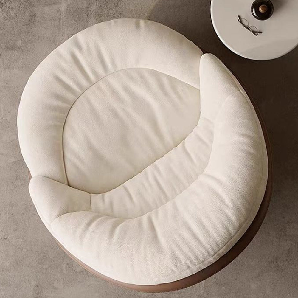 LIVARA EC1051 Bentwood Cream Style Leisure Chair