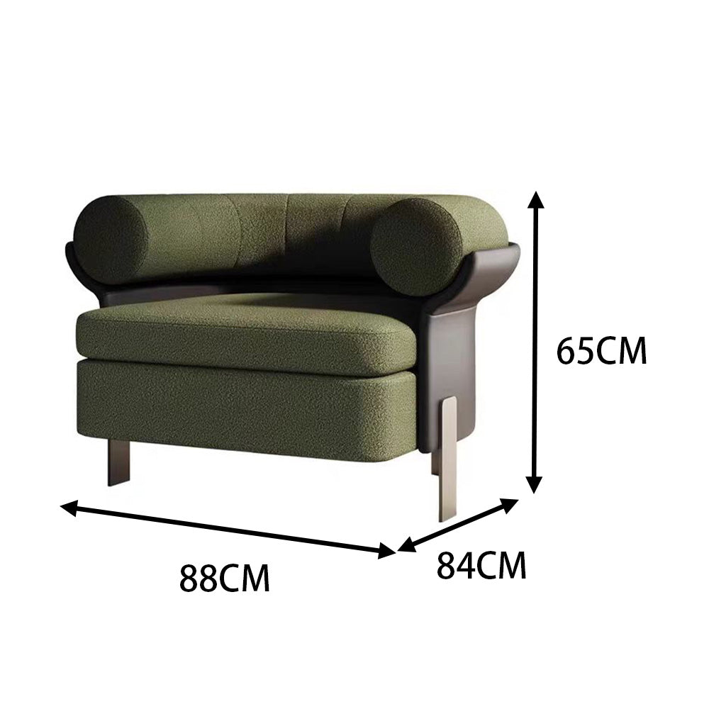 LIVARA EC1053 Bentwood Wooden Frame High-Resilience Foam Leisure Chair