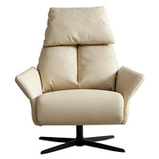 LIVARA EC1058 Rotating Chair with Iron Frame, Foam, Down Feather, and Microfiber