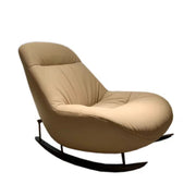 LIVARA EC1061 Wooden Frame with High-Density Foam and Rocking Legs Leisure Chair
