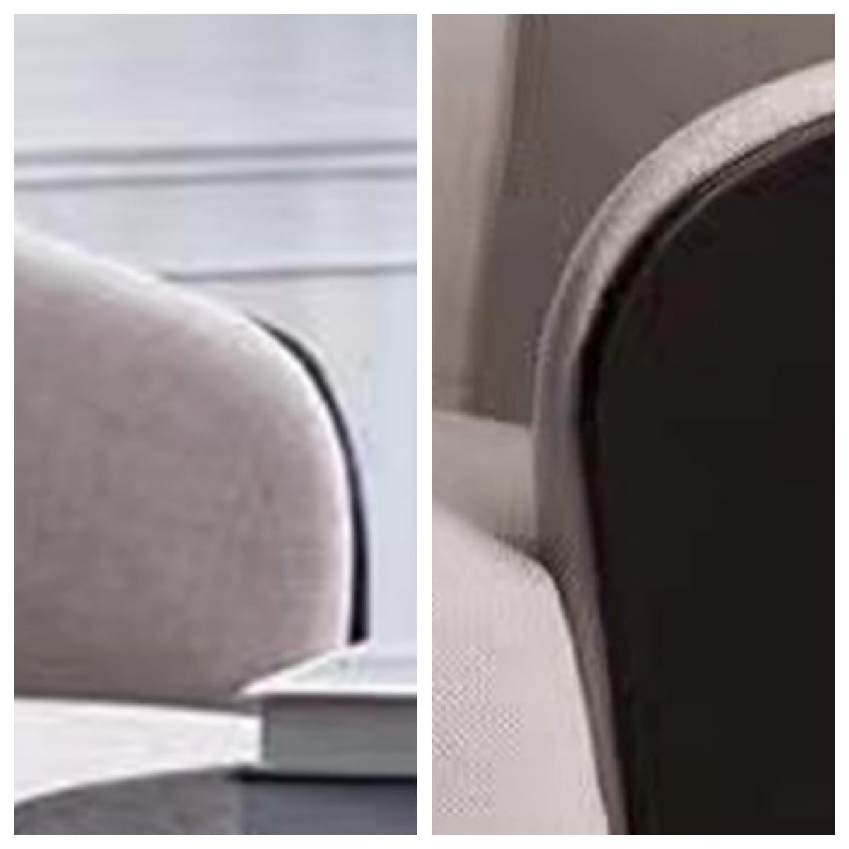 LIVARA EC1070 Eucalyptus Wood Frame with High-Density Foam and Wooden Black Legs Leisure Chair