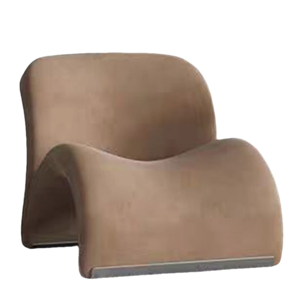LIVARA EC1100 Tech Velvet Metal Stylish Design Leisure Chair