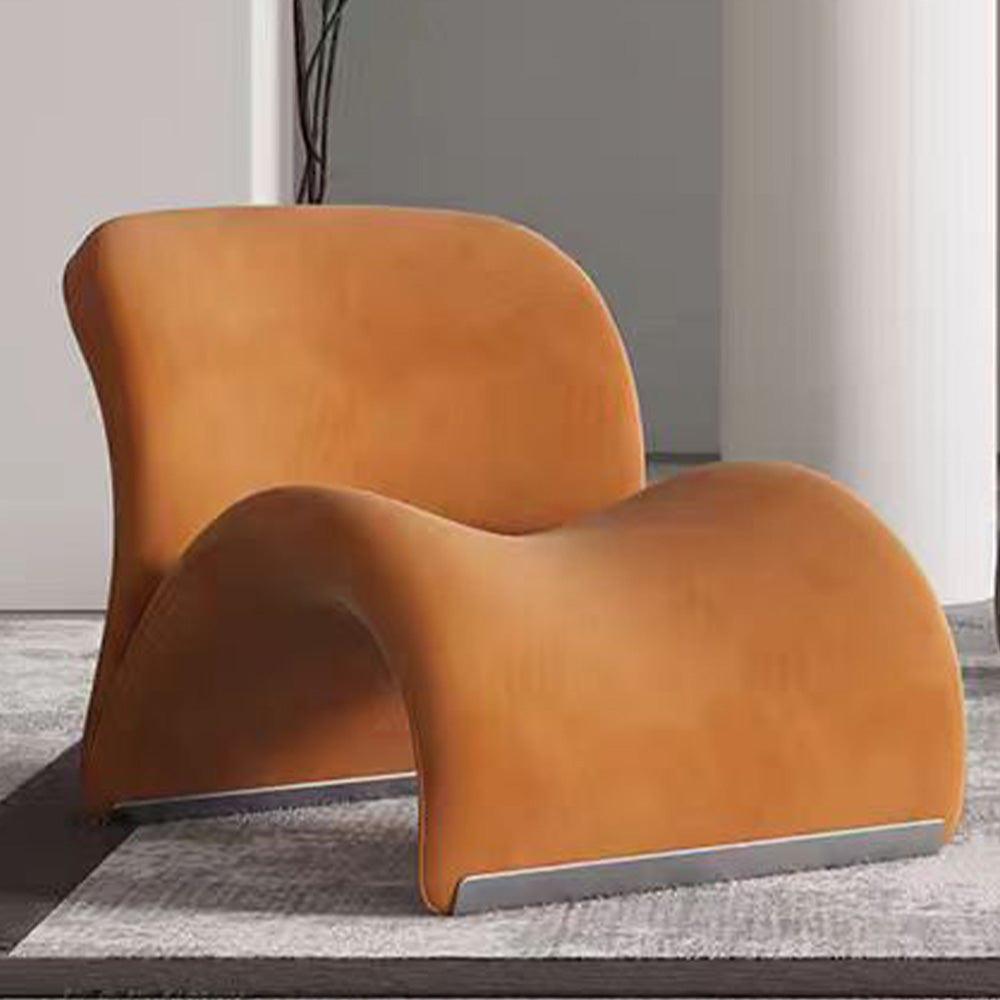 LIVARA EC1100 Tech Velvet Metal Stylish Design Leisure Chair