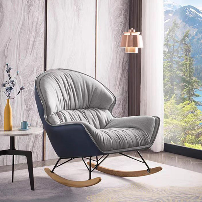 LIVARA EC1106 Antibacterial Rocking Chair - Grey