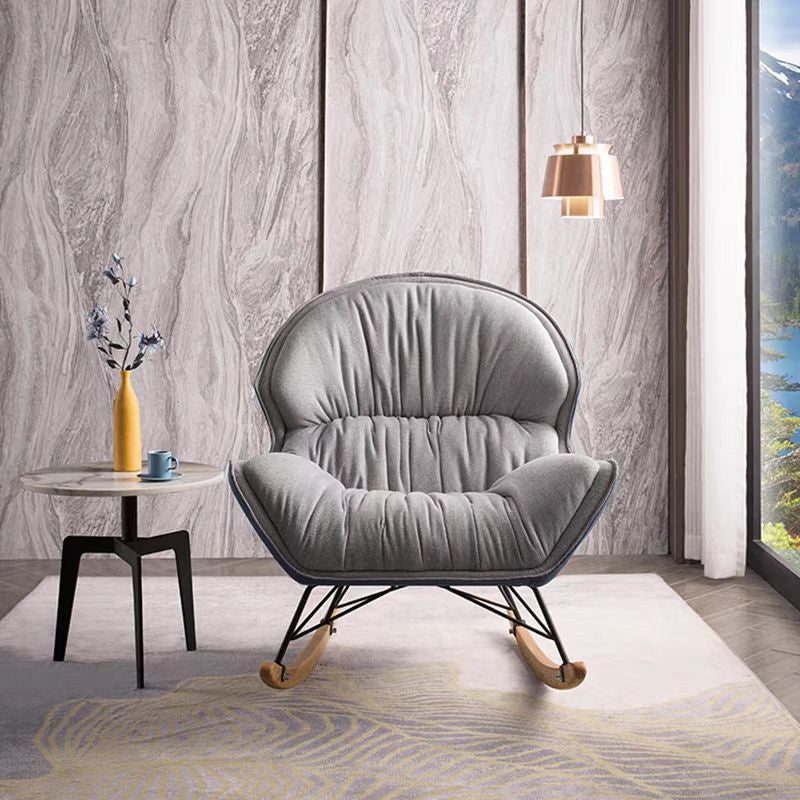 LIVARA EC1106 Antibacterial Rocking Chair - Grey