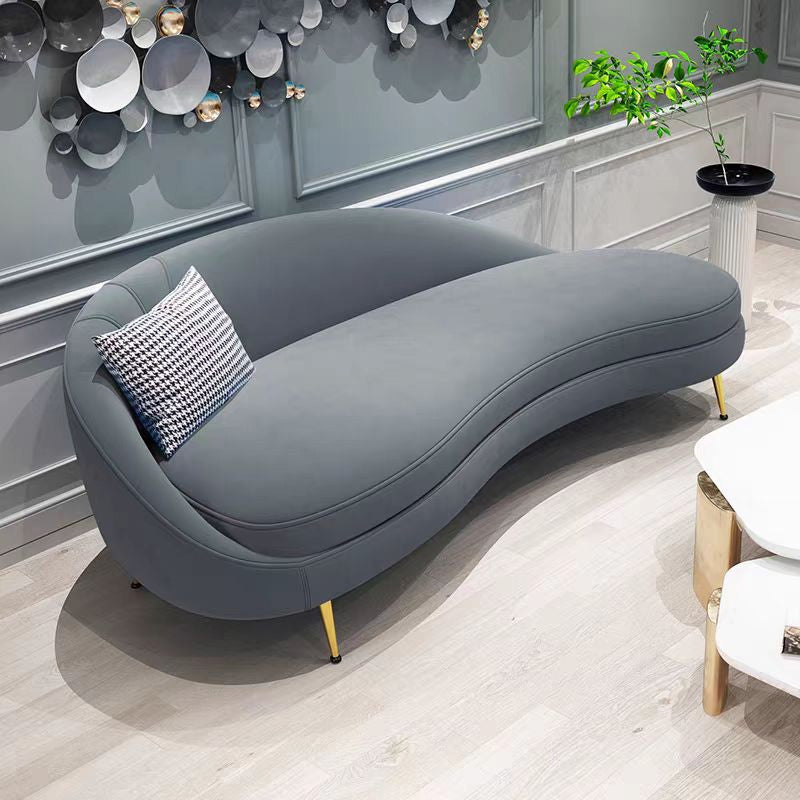 LIVARA EC1108 Flannel Fabric Chaise Lounge