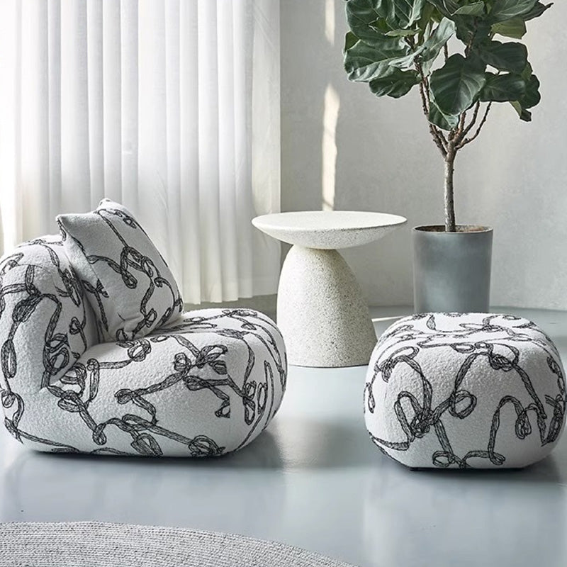 LIVARA EC1113 Shaping Sponge-Filled Leisure Chair