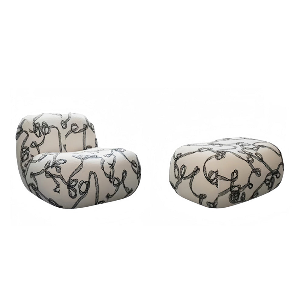 LIVARA EC1113 Shaping Sponge-Filled Leisure Chair