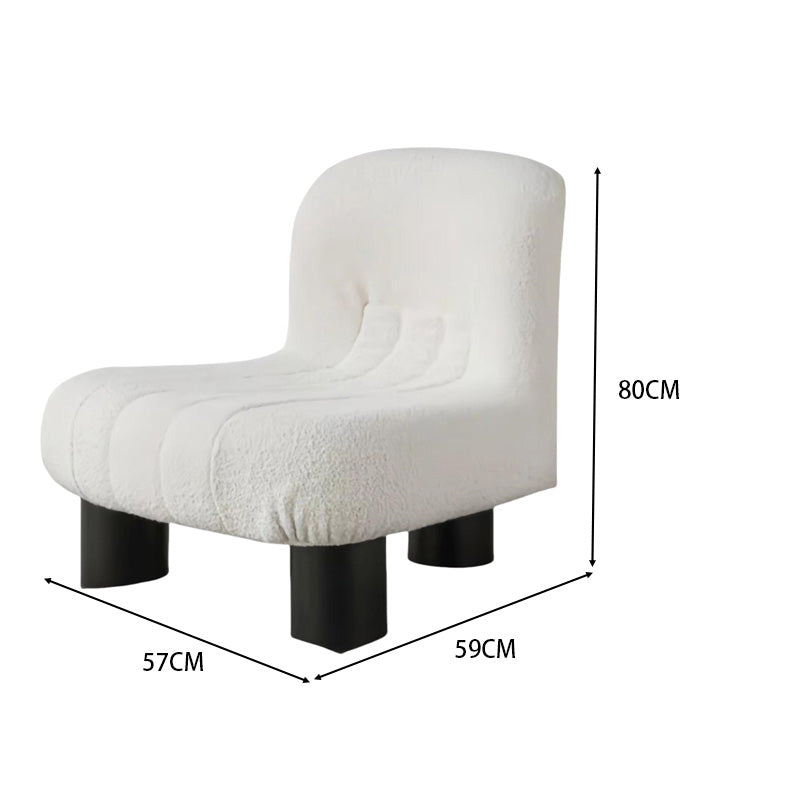 LIVARA EC1118 Fabric Steel Frame High-Density Foam Leisure Chair