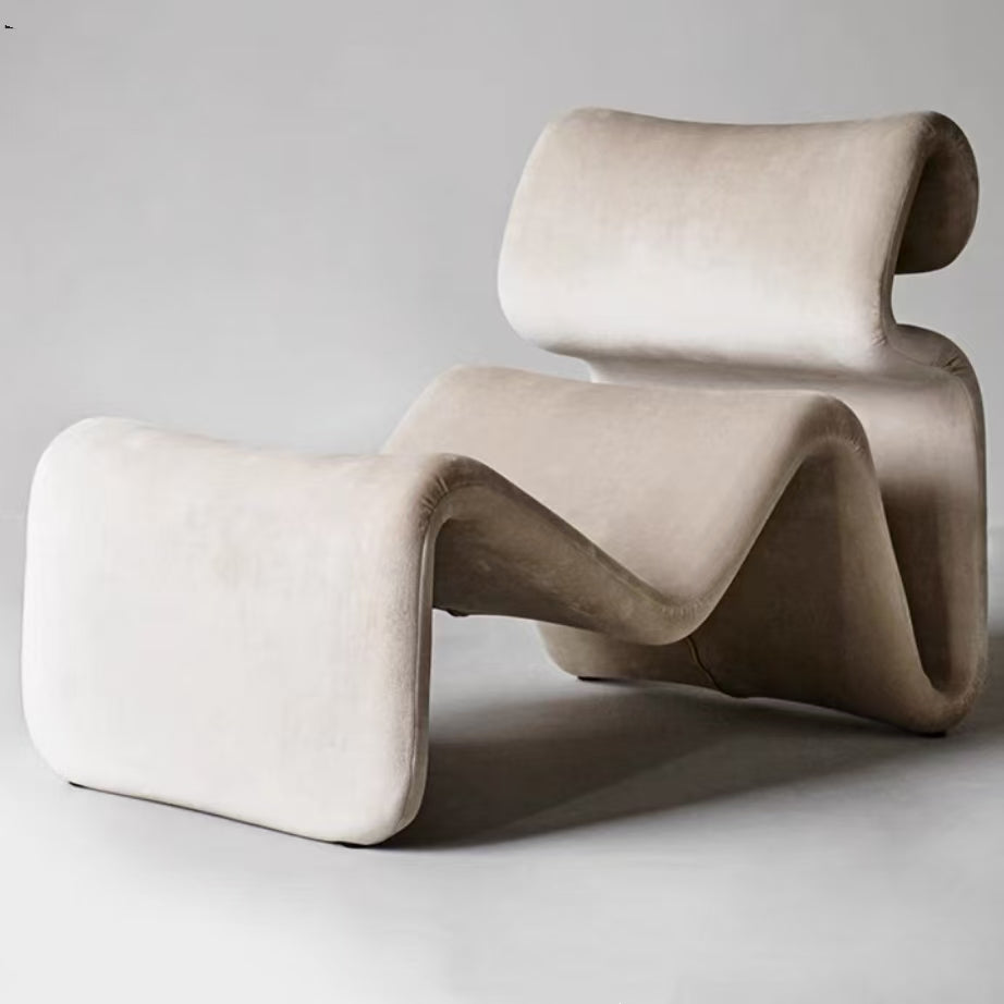 LIVARA EC1119 Fabric Metal Leg Fiberglass Leisure Chair