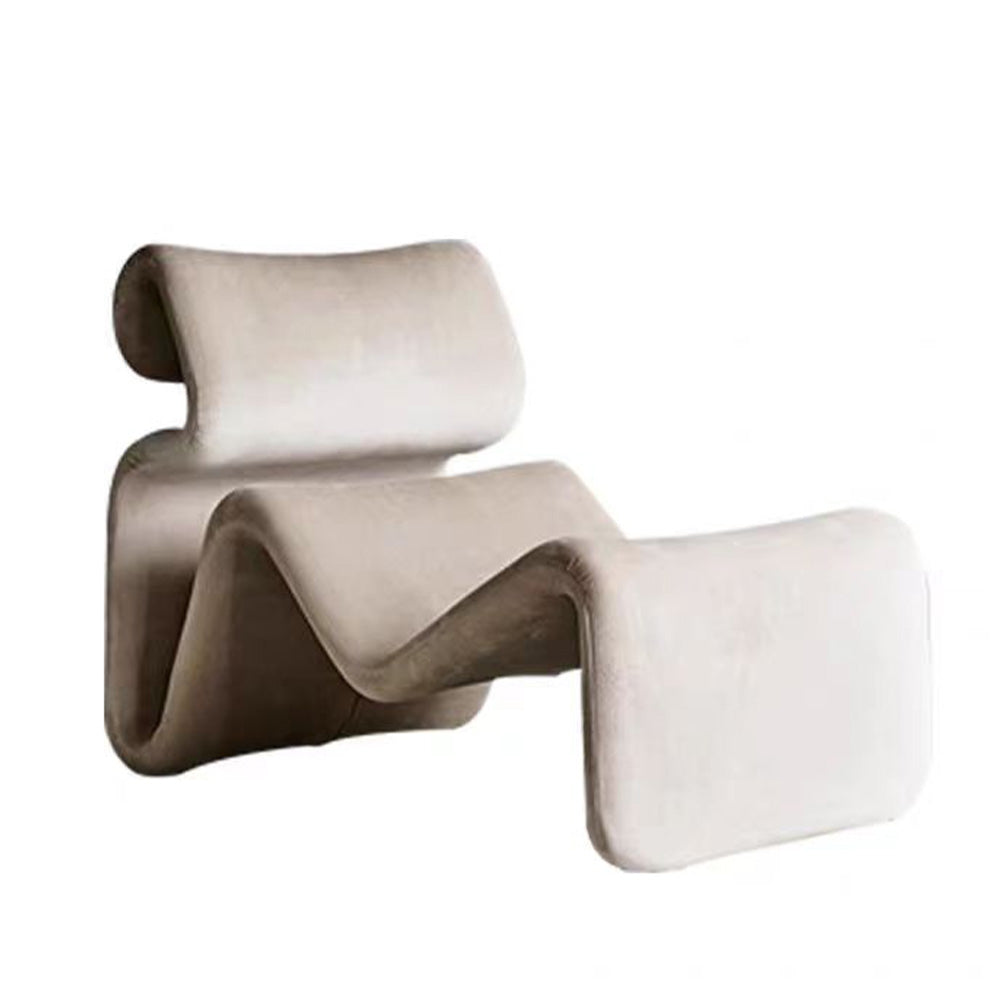 LIVARA EC1119 Fabric Metal Leg Fiberglass Leisure Chair