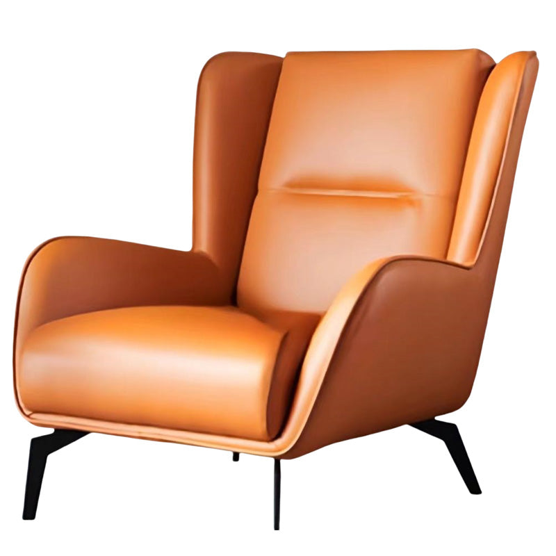 LIVARA EC1125 Solid Wood Frame Chair with Footrest