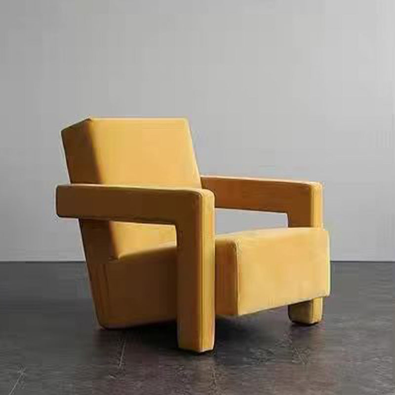 LIVARA EC1132 Cotton Linen Fabric Leisure Chair