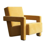 LIVARA EC1132 Cotton Linen Fabric Leisure Chair