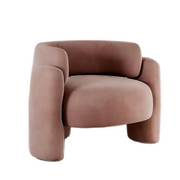 LIVARA EC1148 Solid Wood High Rebound Foam Leisure Chair