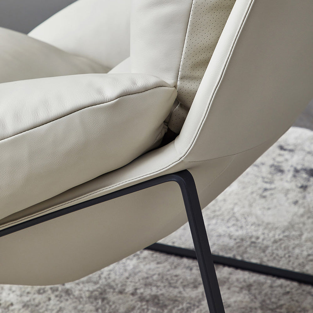 LIVARA EC1151 Minimalist Style Fixed Feet Leisure Chair