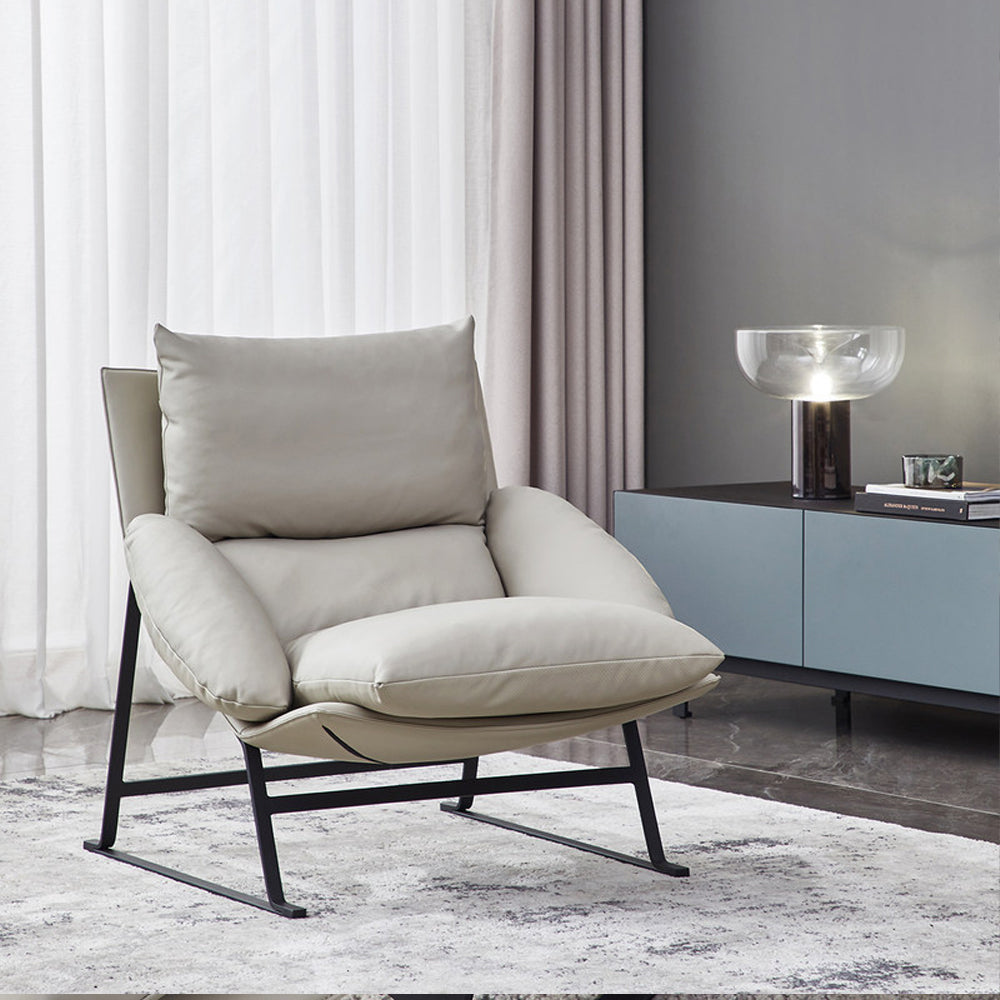 LIVARA EC1151 Minimalist Style Fixed Feet Leisure Chair