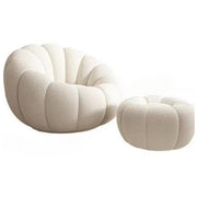 LIVARA EC1162 Lamb Fleece Leisure Chair