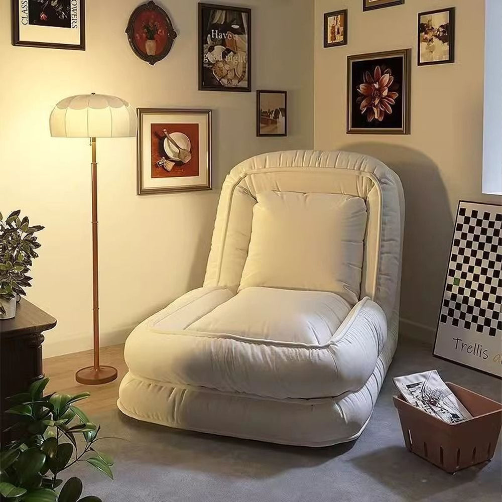 LIVARA EC1163 Fabric Upholstery Fixed Legs Leisure Chair