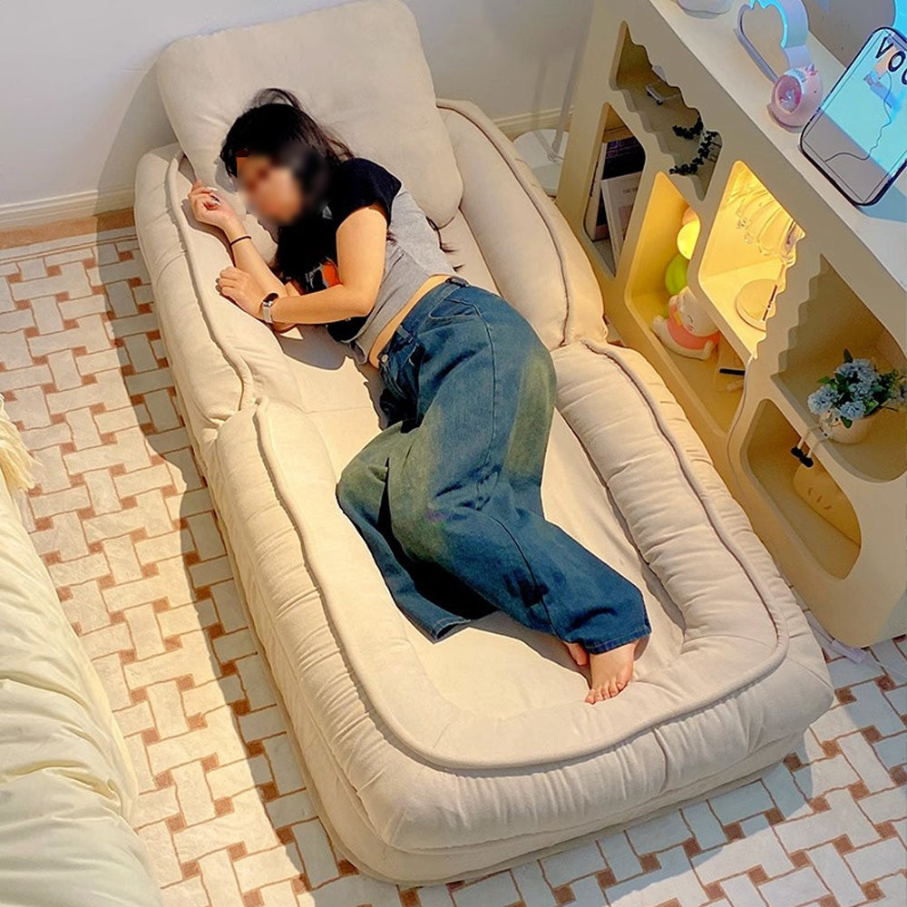 LIVARA EC1163 Fabric Upholstery Fixed Legs Leisure Chair