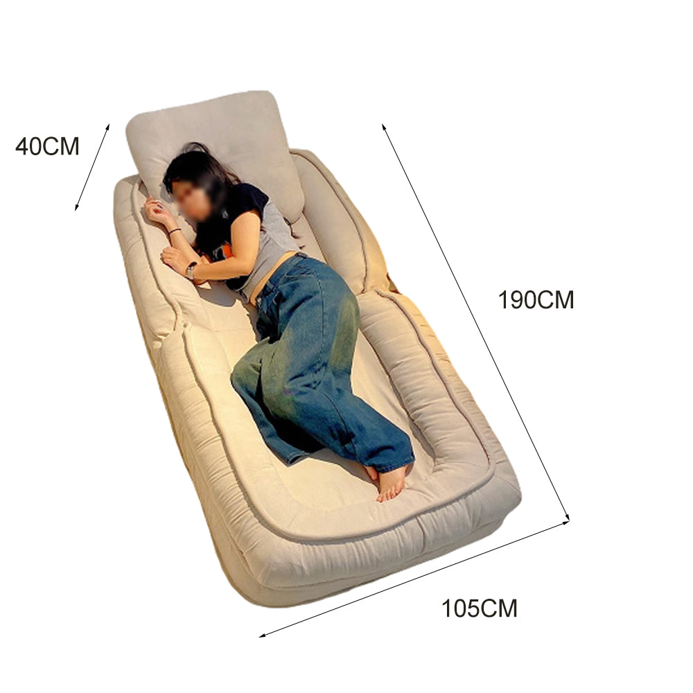 LIVARA EC1163 Fabric Upholstery Fixed Legs Leisure Chair