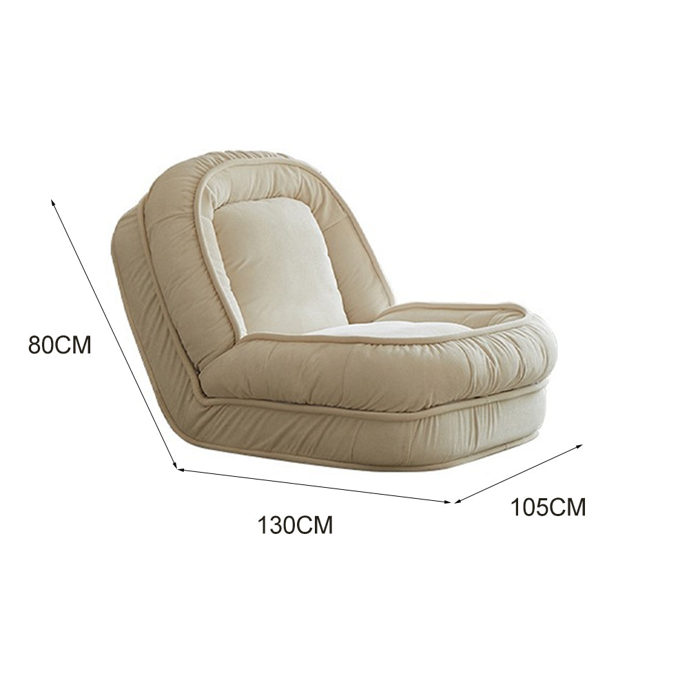 LIVARA EC1163 Fabric Upholstery Fixed Legs Leisure Chair
