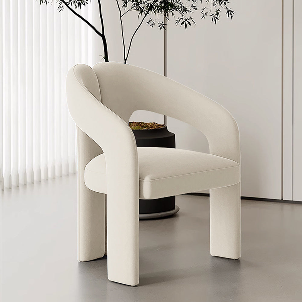 LIVARA EC1177 Technology Fabric Carbon Steel Frame Leisure Chair