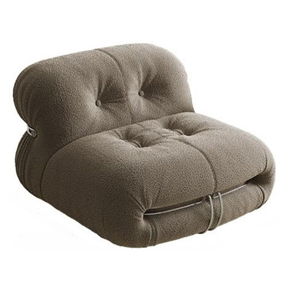 LIVARA EC1182 Wooden Frame High-Density Foam Leisure Chair