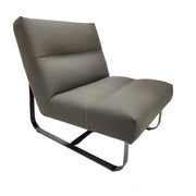 LIVARA EC1189 Minimalist Style Wooden Frame Leisure Chair - Black
