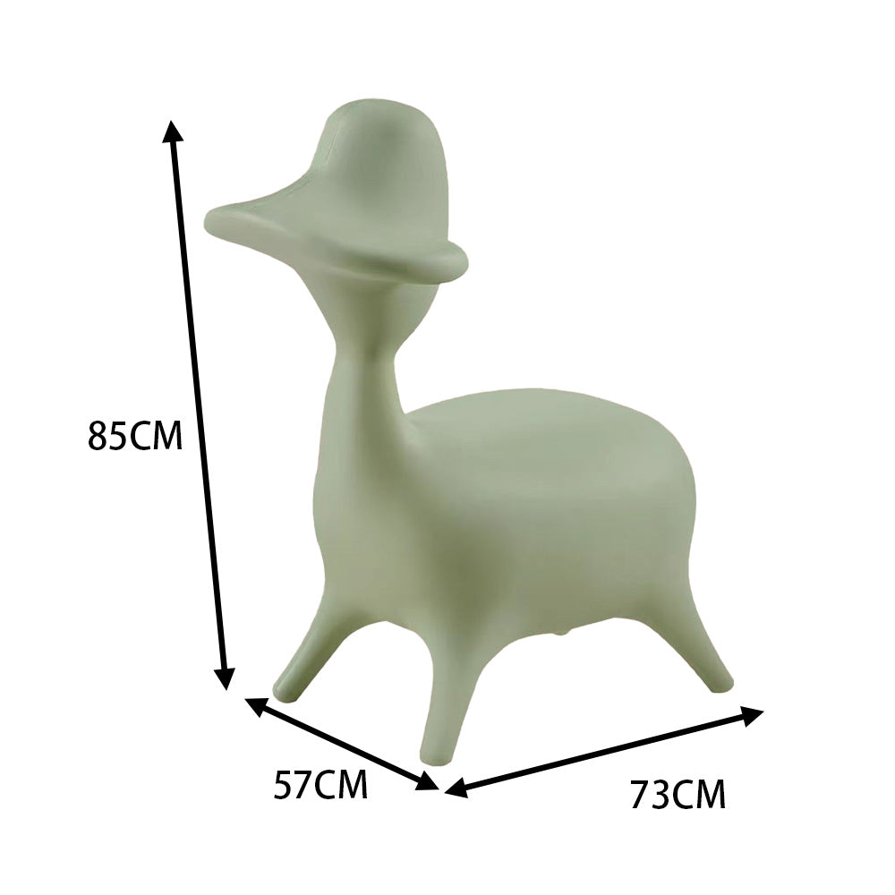 LIVARA EC1200 Molded Foam Tech Fabric Cartoon Animal Shaped Leisure Chair