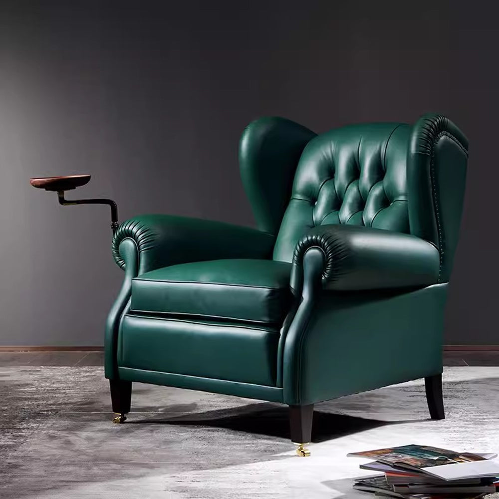 LIVARA EC1201 Wooden Frame Hardware Leisure Chair