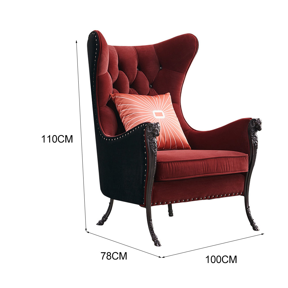 LIVARA EC1210 Curved Board Aluminium Alloy Legs  Leisure Chair