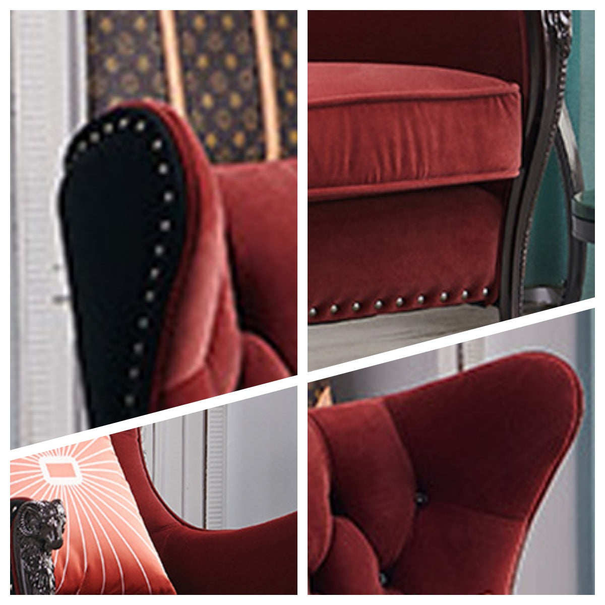 LIVARA EC1210 Curved Board Aluminium Alloy Legs  Leisure Chair