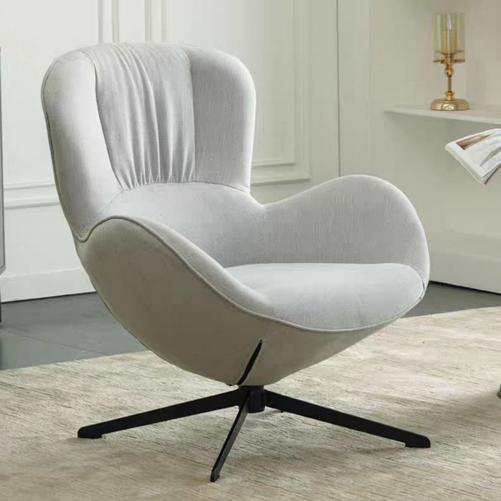 LIVARA EC1212 Iron Frame Tech Fabric Leisure Chair